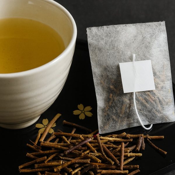 ティーバッグ枝square 阿波晩茶 ティーバッグセット(茶葉&枝)|飲み比べ2種|栽培期間中農薬不使用・乳酸菌発酵