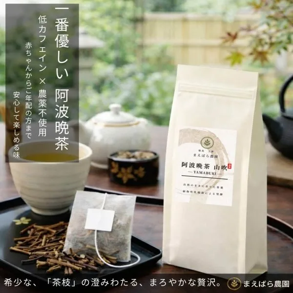 阿波晩茶 枝ティーバッグ 15包｜徳島 上勝町の乳酸菌発酵茶【通販